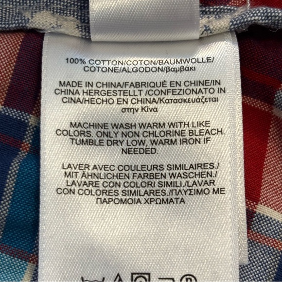 Brooks Brothers Floral Blue and White Chambray Preppy Shorts Size 35 Waist Men’s - Picture 5 of 5